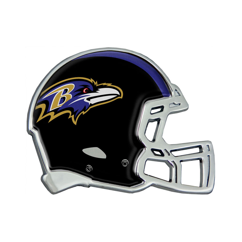 Baltimore Ravens Chrome Helmet Emblem        