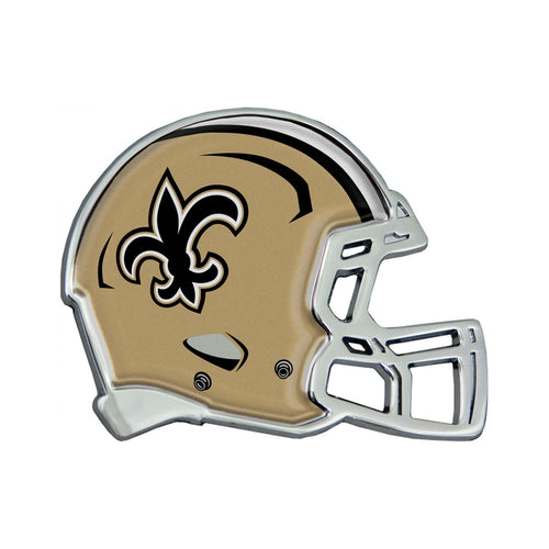 New Orleans Saints Chrome Helmet Emblem        