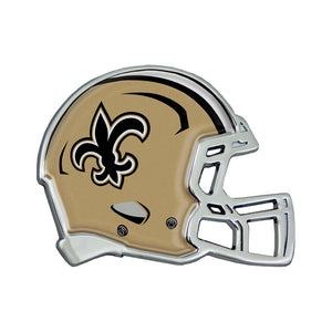 New Orleans Saints Chrome Helmet Emblem        