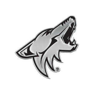 Arizona Coyotes Chrome Auto Emblem                                                       
