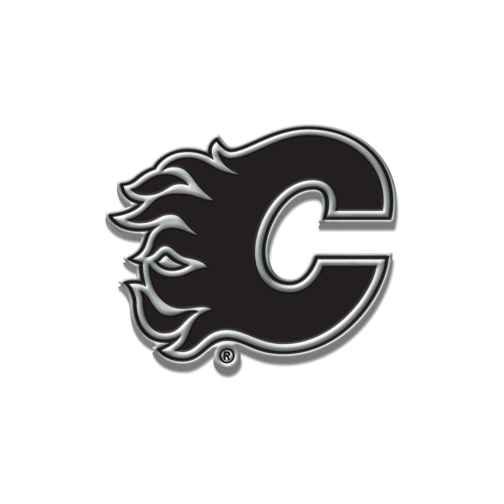 Calgary Flames Chrome Auto Emblem                                                                                                