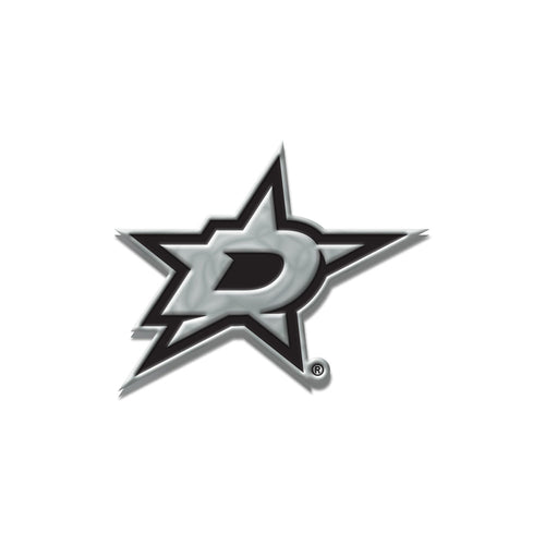 Dallas Stars Chrome Auto Emblem                                                                                               