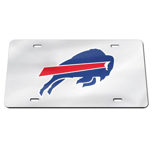 Buffalo Bills Chrome Acrylic License Plate