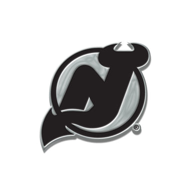 New Jersey Devils Chrome Auto Emblem                                                                                                