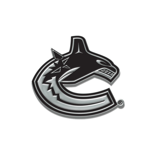Vancouver Canucks Chrome Auto Emblem                                                                                             
