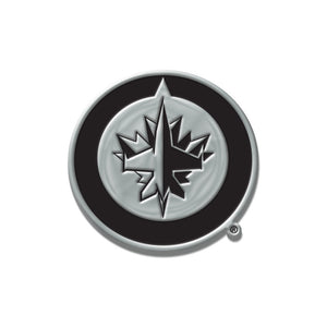 Winnipeg Jets Chrome Auto Emblem                                                                                              