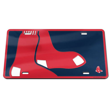 Boston Red Sox Mega Logo Acrylic License Plate