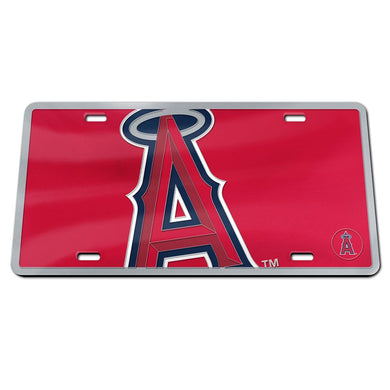 Los Angeles Angels Mega Logo Acrylic License Plate