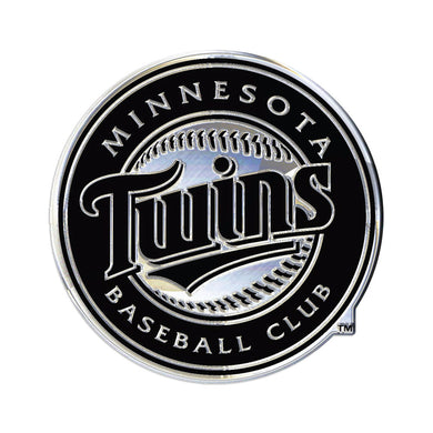 Minnesota Twins Chrome Auto Emblem                                                                                                  
