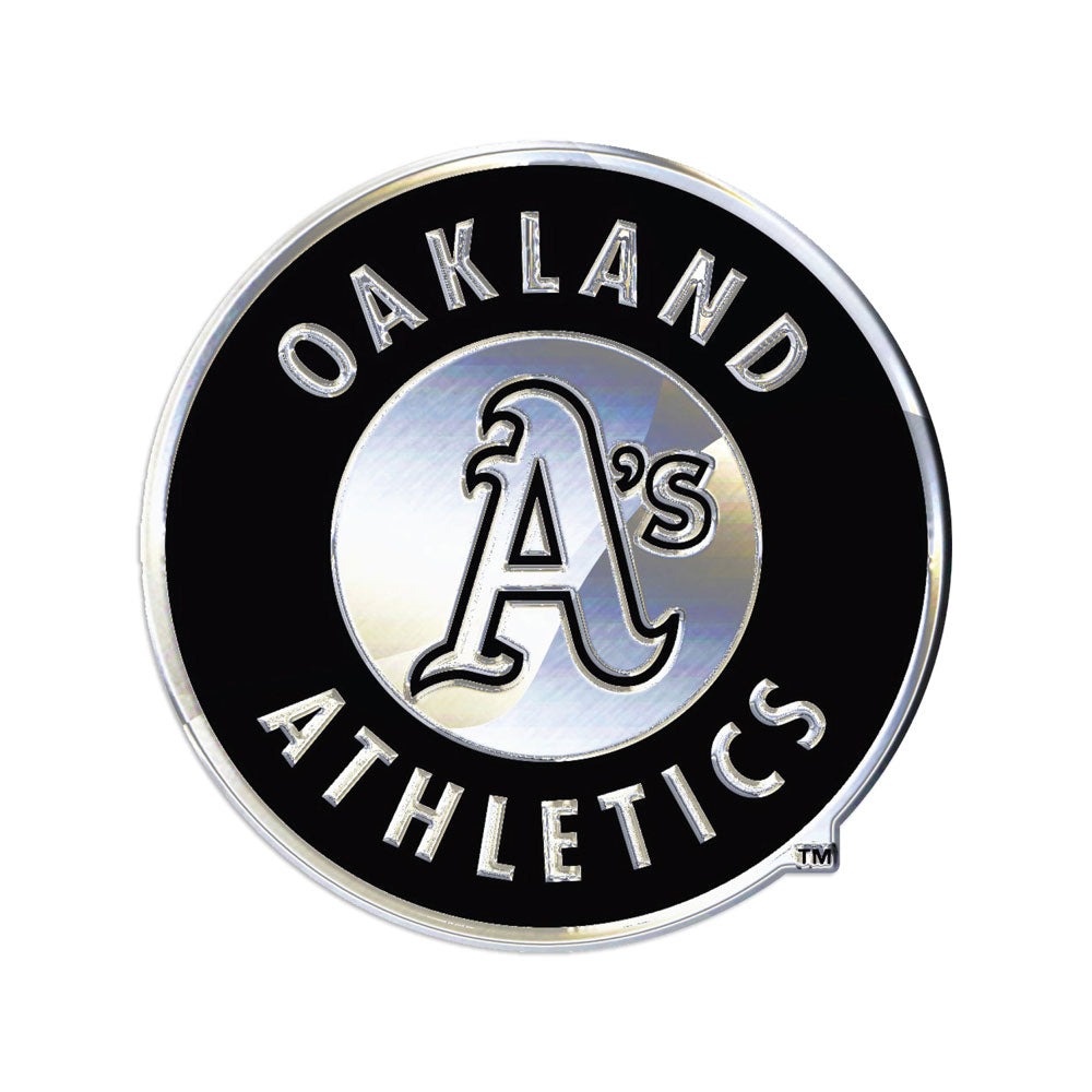 Oakland A's Chrome Auto Emblem                                                                                                         