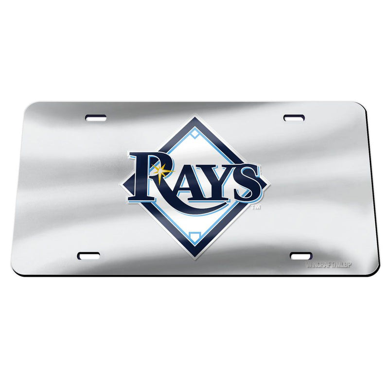 Tampa Bay Rays Chrome Acrylic License Plate – Sports Fanz