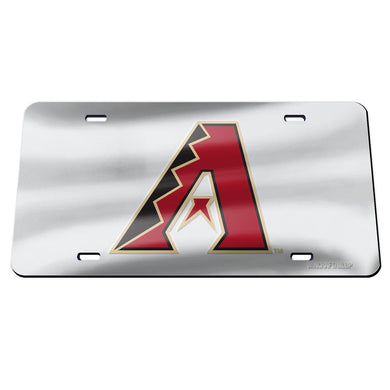Arizona Diamondbacks Chrome Acrylic License Plate