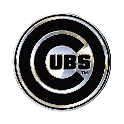 Chicago Cubs Chrome Auto Emblem                                                                                                         