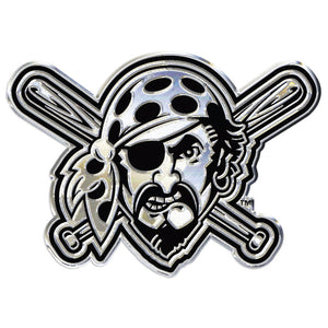 Pittsburgh Pirates Chrome Auto Emblem – Sports Fanz