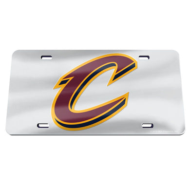 Cleveland Cavaliers Chrome Acrylic License Plate