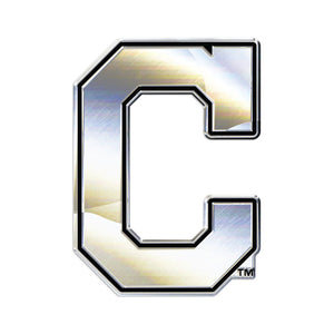 Cleveland Indians  Chrome Auto Emblem                                                                                                      