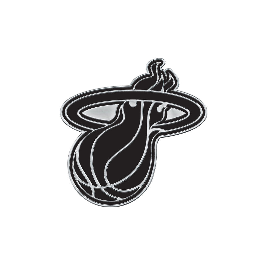 How to draw Miami Heat Logo (NBA Team) 