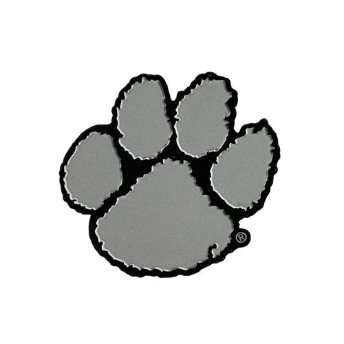 Clemson Tigers Free Form Chrome Auto Emblem                        