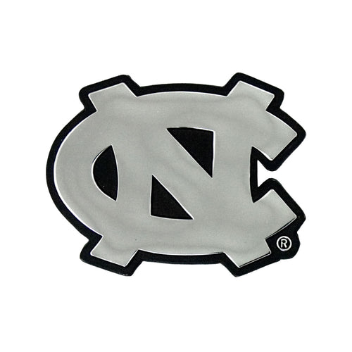 North Carolina Tar Heels Chrome Auto Emblem               