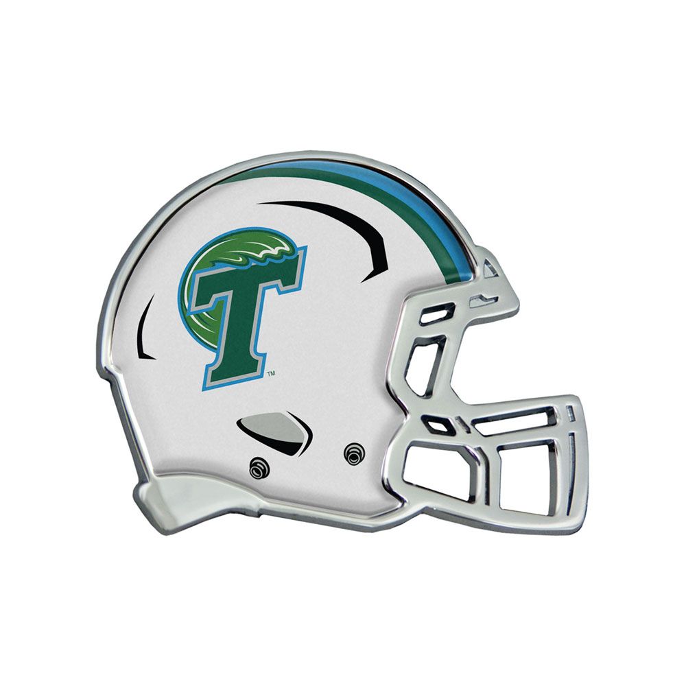 Tulane Green Wave Chrome Helmet Emblem – Sports Fanz