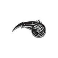 Orlando Magic Free Form Chrome Auto Emblem                                                                                                               