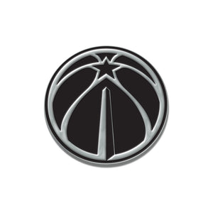 Washington Wizards Free Form Chrome Auto Emblem                                                                                                           