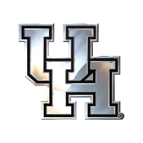 Houston Cougars Chrome Auto Emblem        