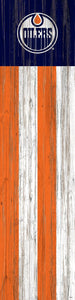 Edmonton Oilers Flag Door Leaner  12"x48"
