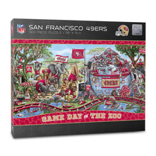 San Francisco 49ers Game Day At The Zoo 500 Piece Puzzle
