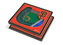 San Francisco Giants 3D StadiumViews Coaster Set