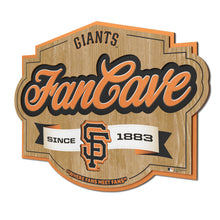 San Francisco Giants 3D Fan Cave Wood Sign