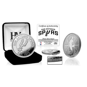 San Antonio Spurs Silver Mint Coin