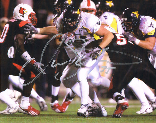 Owen Schmitt West Virginia Mountaineers Signed Photo 