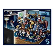 Seattle Kraken Purebred Fans 500 Piece Puzzle - "A Real Nailbiter"