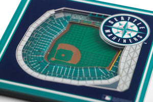 Seattle Mariners 3D StadiumViews Coaster Set