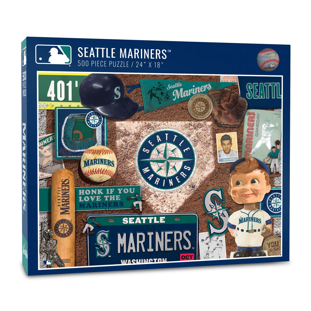 Seattle Mariners Retro Series Puzzle