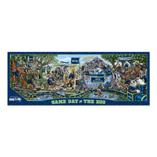 Seattle Seahawks Game Day At The Zoo 500 Piece Puzzle