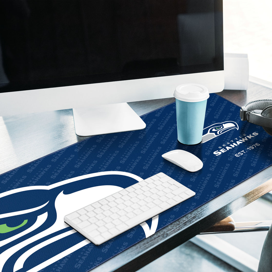 NFL Seattle Seahawks Logo Series Desk Pad