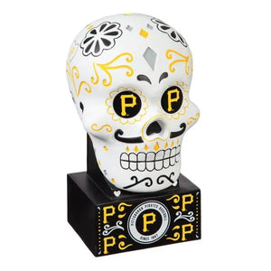 Pittsburgh Pirates Sugar Skull Statue