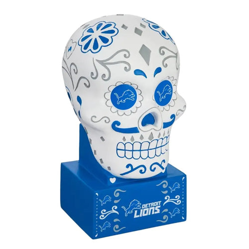 Detroit Lions Sugar Skull