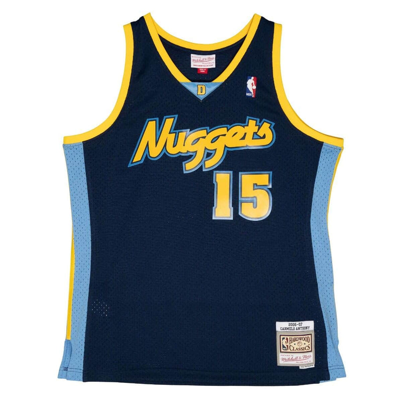 Carmelo Anthony Denver Nuggets White Jersey  Mitchell & Ness 2006-07 White  Throwback Swingman Jersey