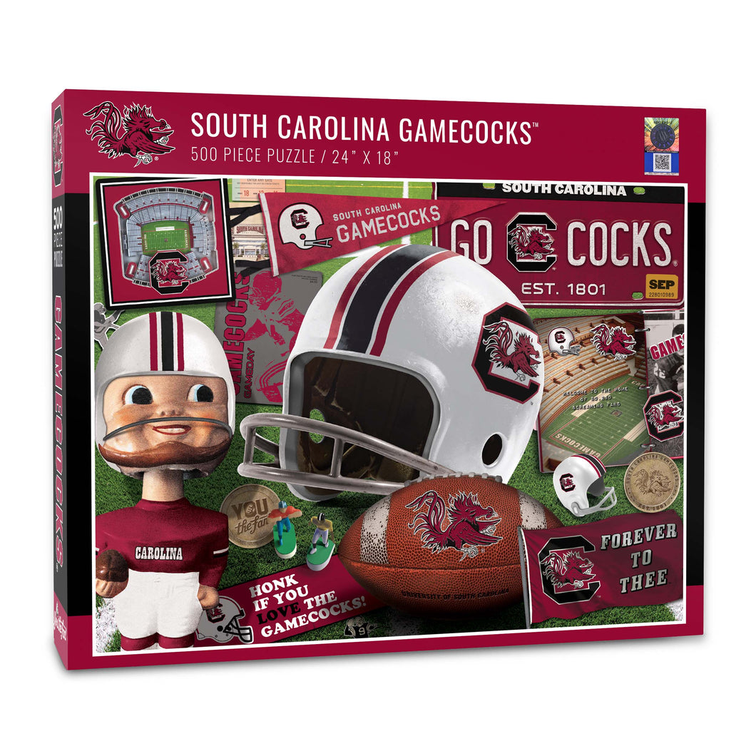 South Carolina Gamecocks Retro Series Puzzle