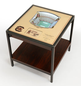 South Carolina Gamecocks 25 Layer Lighted StadiumView End Table