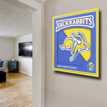 South Dakota State Jackrabbits 3D Logo Series Wall Art - 12"x12"