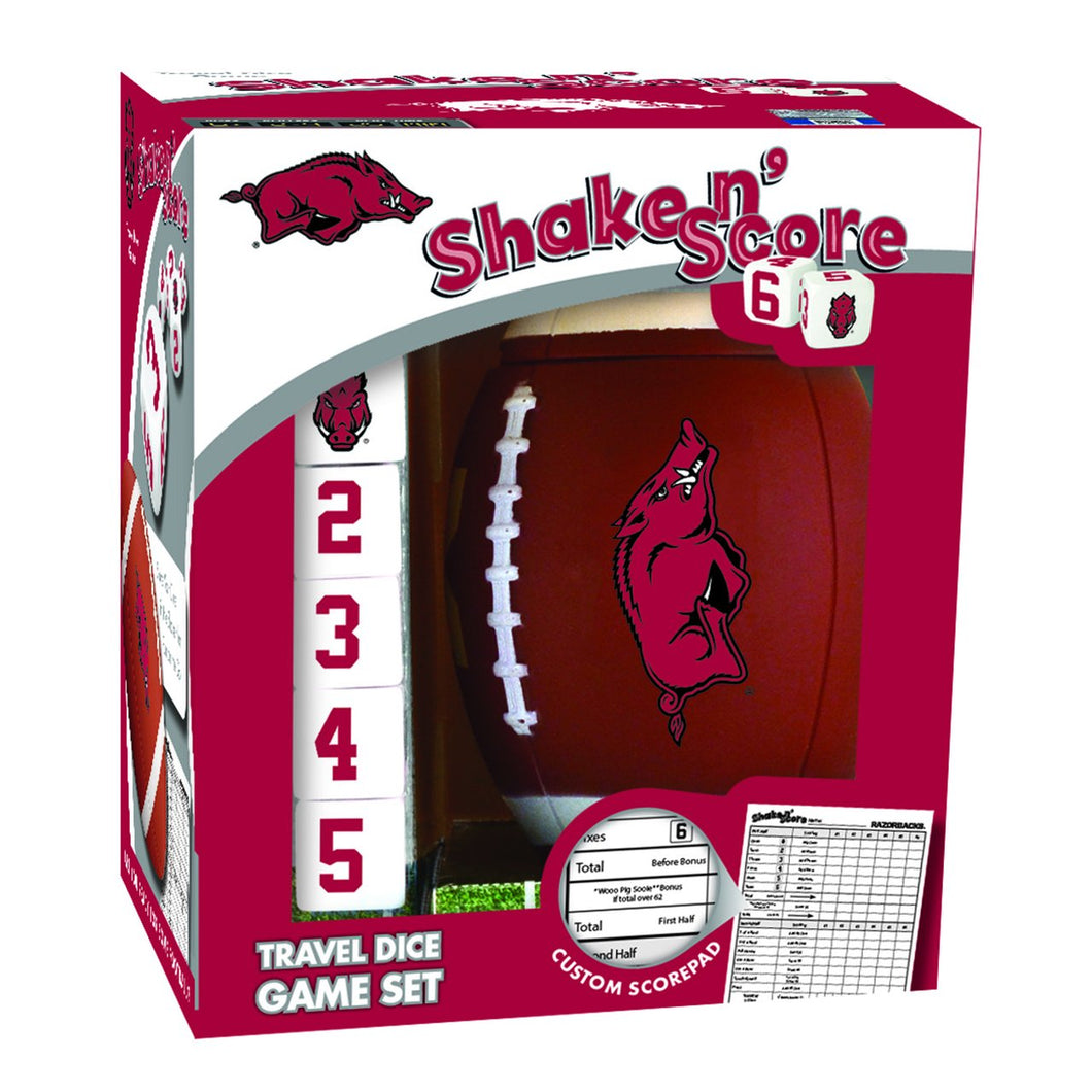 Arkansas Razorbacks Shake 'n Score Game
