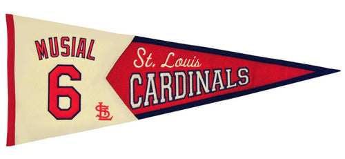 Stan Musial St. Louis Cardinals Legends Pennant