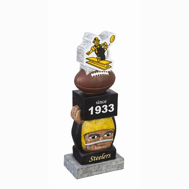 Pittsburgh Steelers Vintage Tiki Totem