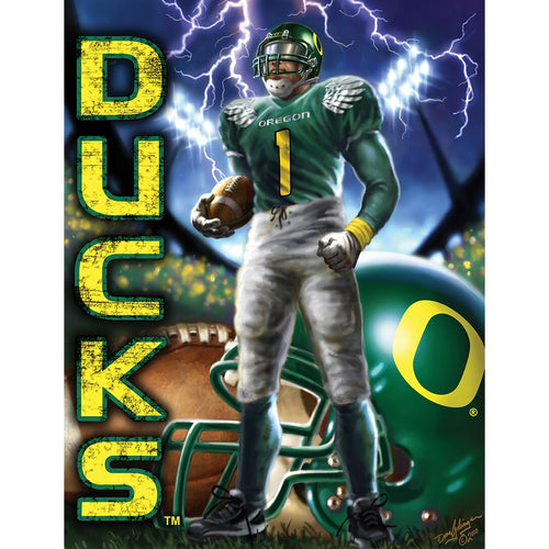 Oregon Duck Football Puzzle 