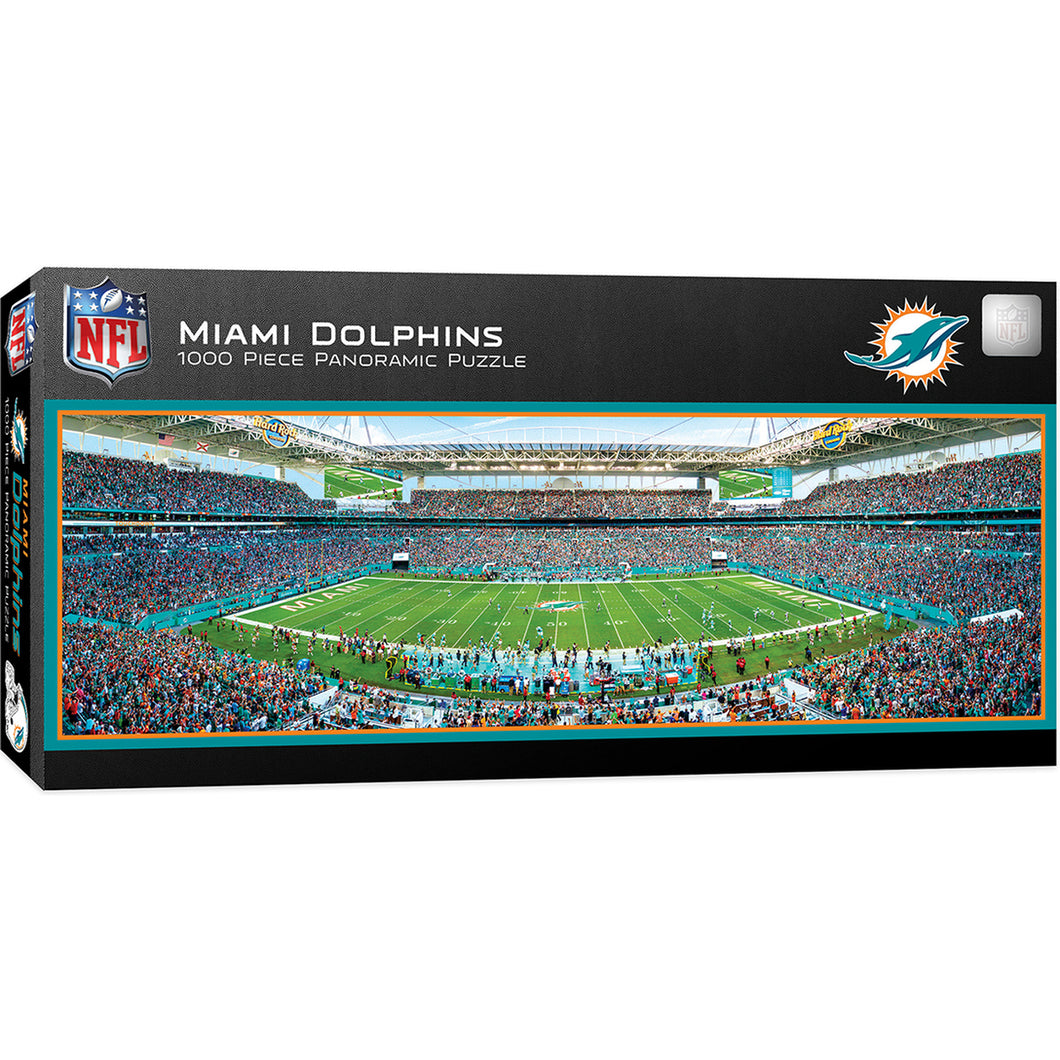 Miami Dolphins Panoramic Puzzle