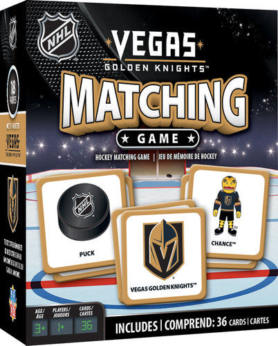 Vegas Golden Knights NHL Matching Game